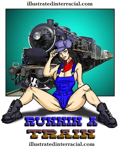 Runin A Train 1- illustrated..